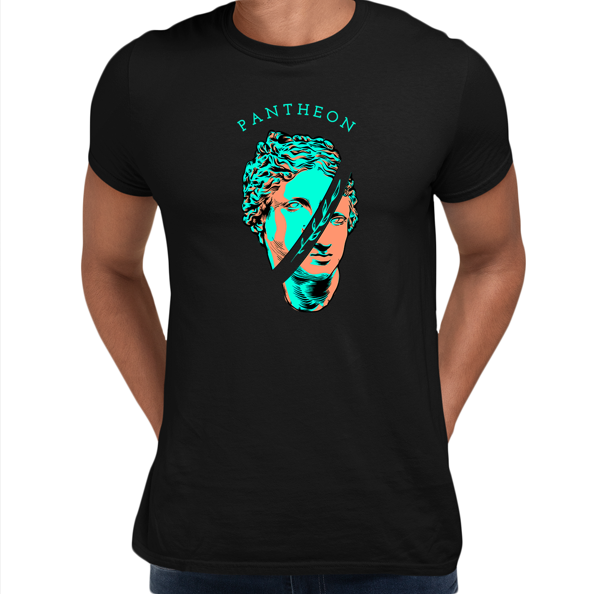 Men's The Roman Pantheon Former Temple T-Shirt - Kuzi Tees