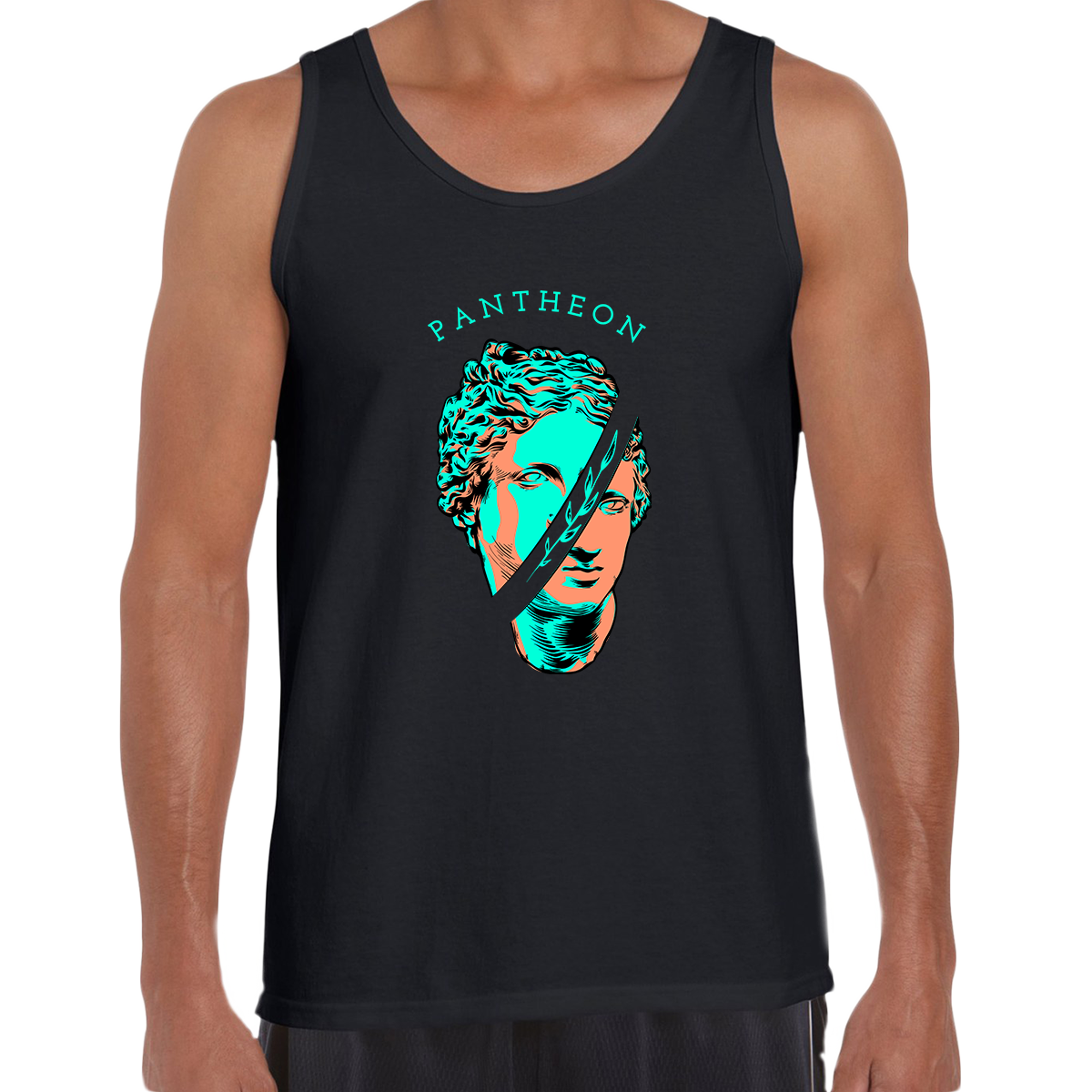 Unisex The Roman Pantheon Former Temple Tank Top - Kuzi Tees