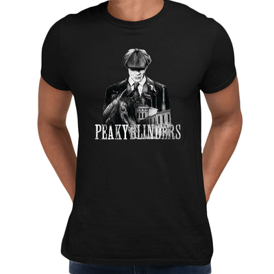 This Peaky Blinders Tommy Shelby Birmingham Adult T-shirt - Kuzi Tees