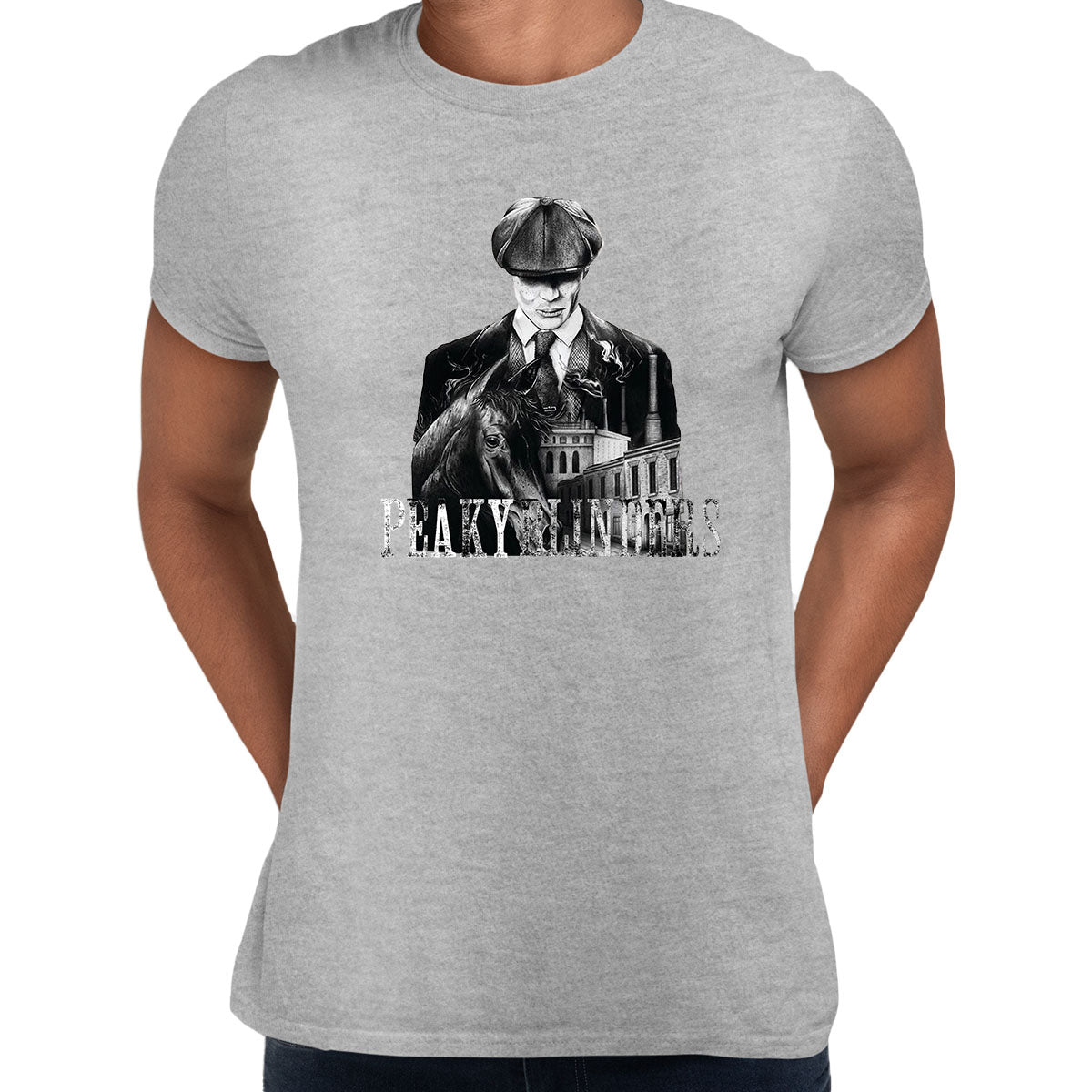 This Peaky Blinders Tommy Shelby Birmingham Adult T-shirt - Kuzi Tees