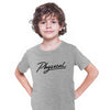 Physical TV Movie Series Retro Logo Tee Kids T-shirt Grey
