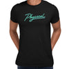 Physical TV Movie Series Retro Logo tee Unisex T-shirt Black