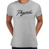 Physical TV Movie Series Retro Logo tee Unisex T-shirt Grey