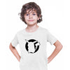 Pikachu Silhouette Tee Yellow design Typography T-shirt for Kids - Kuzi Tees