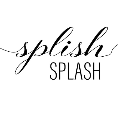 Splish Splash A4 A3 A2 - Vintage Wall Art Home Decor - Kuzi Tees