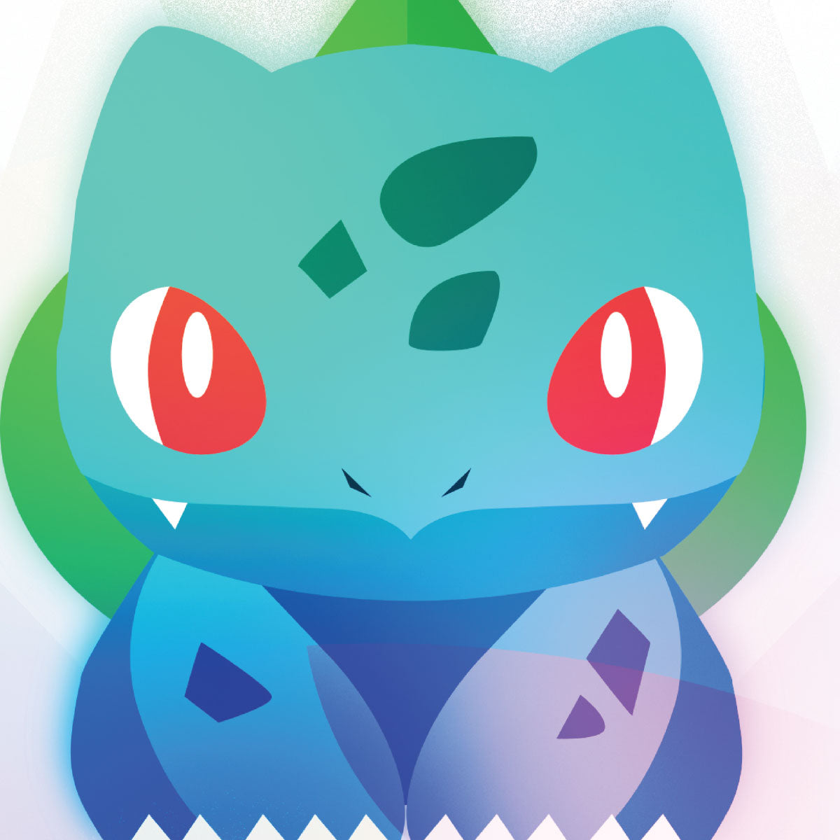 Venusaur Evolution Pokemon Go Print Anime Manga Wall Art A2 Size gift idea - Kuzi Tees