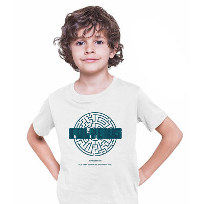 Polybius Loki Urban Legend Arcade Game Retro Nerd Kid's Cotton Gift T-shirt for Kids - Kuzi Tees