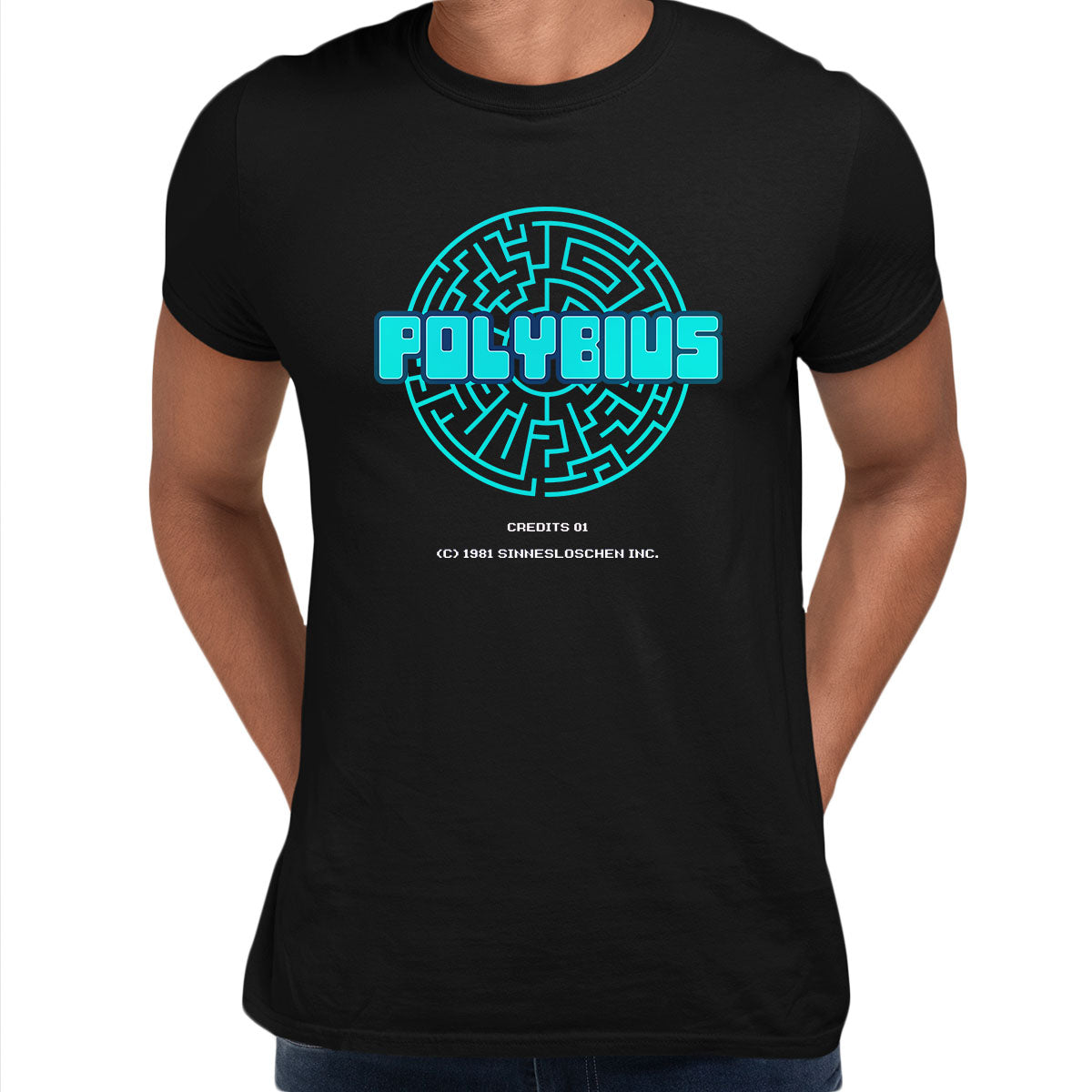Polybius Loki Urban Legend Arcade Game Retro Nerd Men's Cotton Gift Unisex T-Shirt - Kuzi Tees