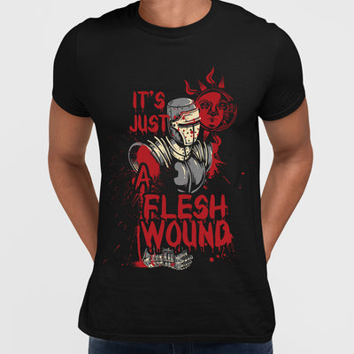 Pop Culture T- Shirt Monty Python - It is a Flesh Wound - Kuzi Tees