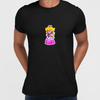 Princess Peach Mushroom Kindom Tees Mario SNES Adult Old Fashion Retro Tees - Kuzi Tees