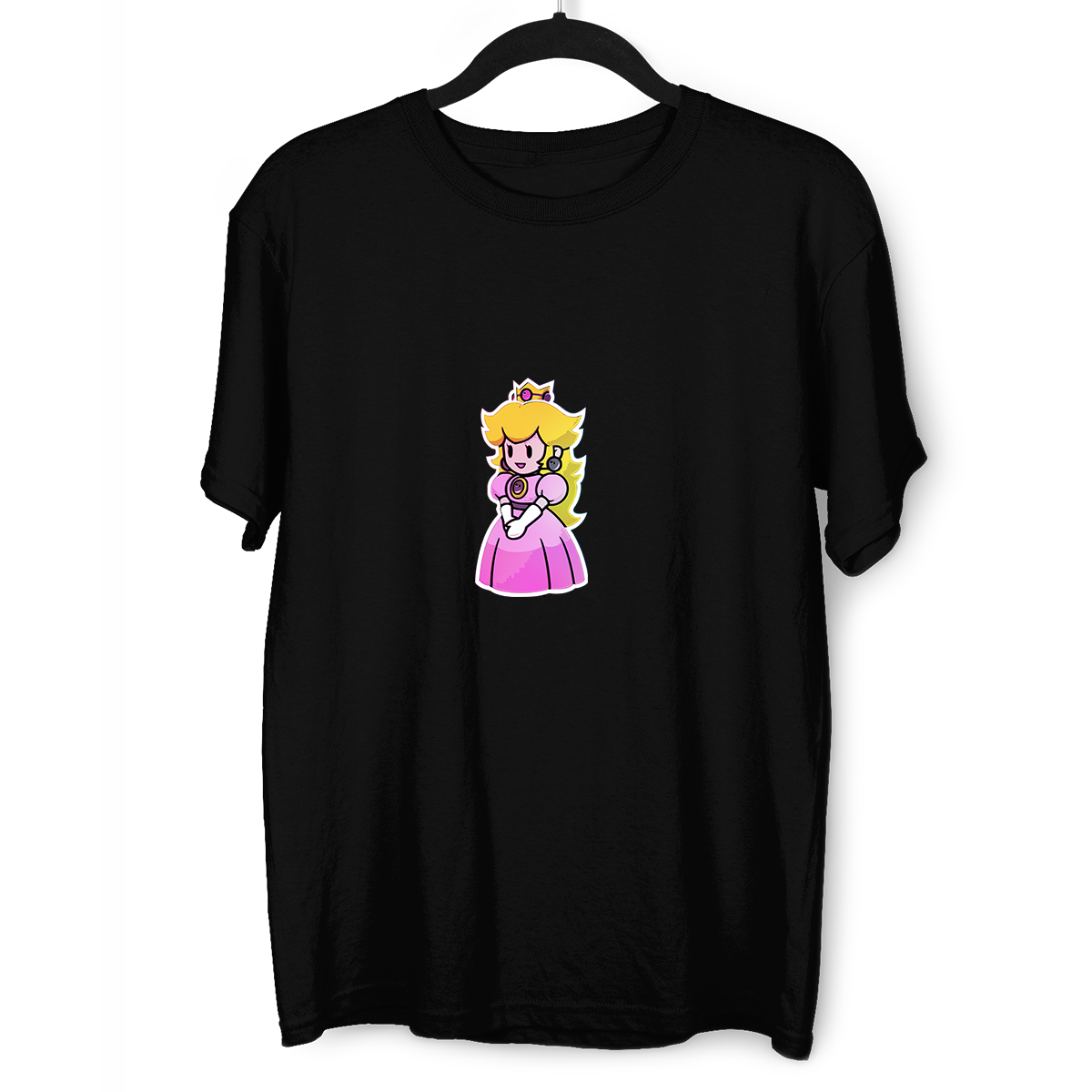 Princess Peach Mushroom Kindom Tees Mario SNES Adult Old Fashion Retro Tees - Kuzi Tees