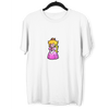 Princess Peach Mushroom Kindom Tees Mario SNES Adult Old Fashion Retro Tees - Kuzi Tees