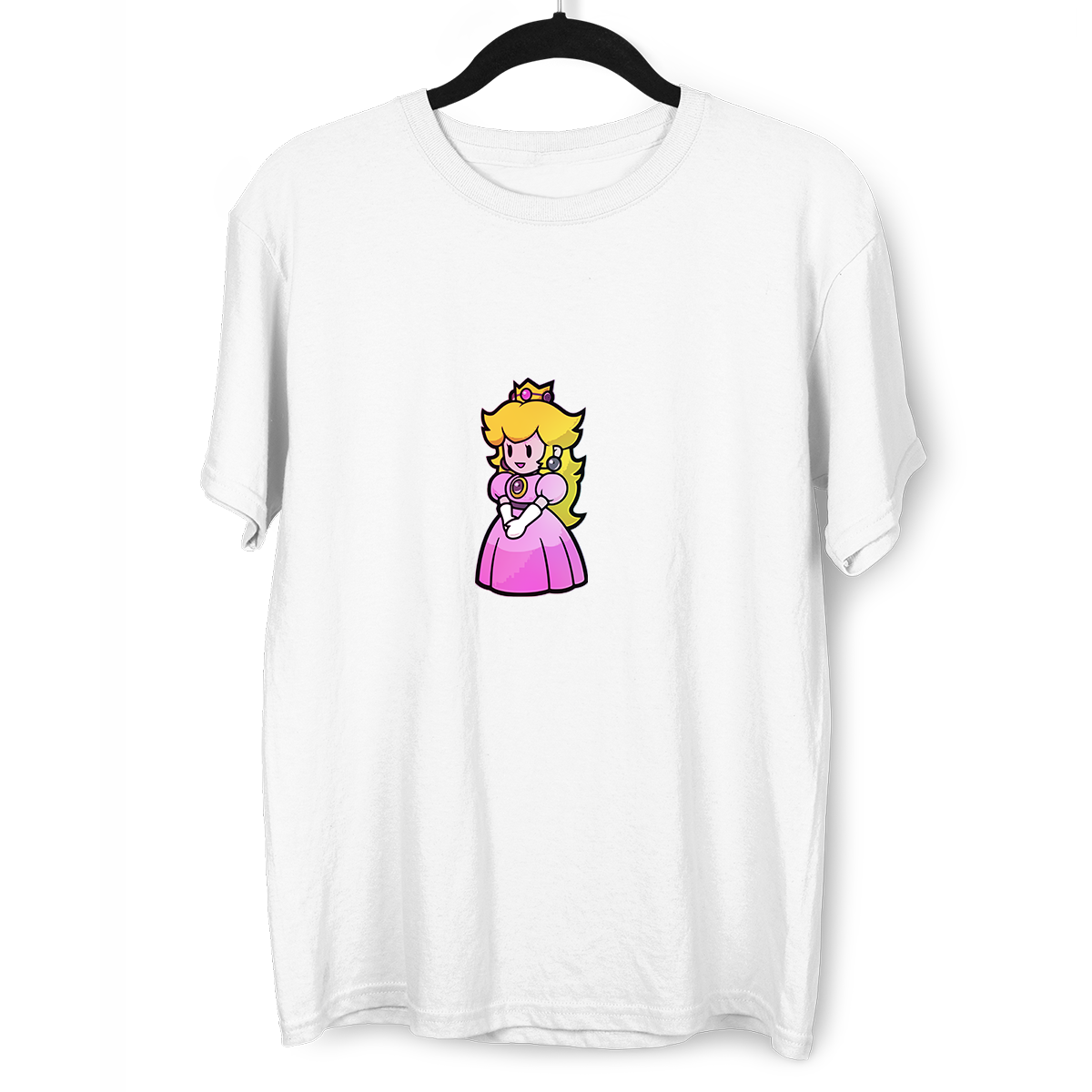 Princess Peach Mushroom Kindom Tees Mario SNES Adult Old Fashion Retro Tees - Kuzi Tees