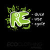 Recycle Mens T-Shirt Symbol Eco Friendly Environmental Earth Gift Present Unisex T-shirt - Kuzi Tees