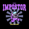 Purple Impostor Among Us Gamer Funny Trust No One Unisex T-Shirt - Kuzi Tees
