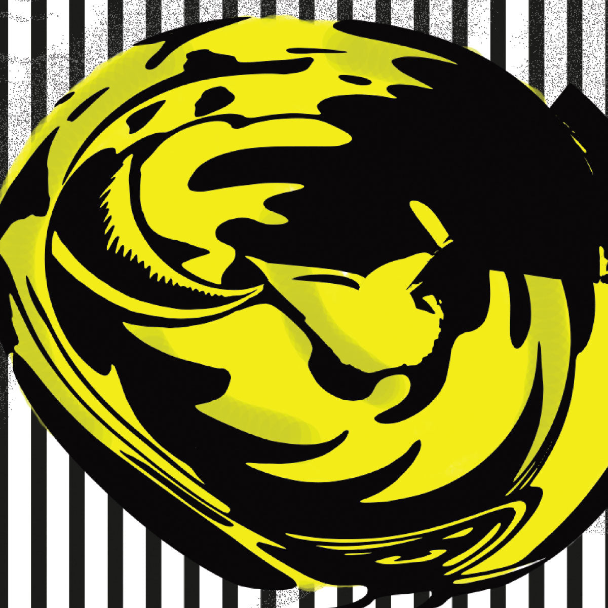 Pop Art Print Original Poster Wall Art Unique Design A2 Roy Lichtenstein Type - Kuzi Tees