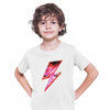 Rebel David Bowie Ziggy Stardust Starman Print Music Rock Gift Typography T-shirt for Kids - Kuzi Tees