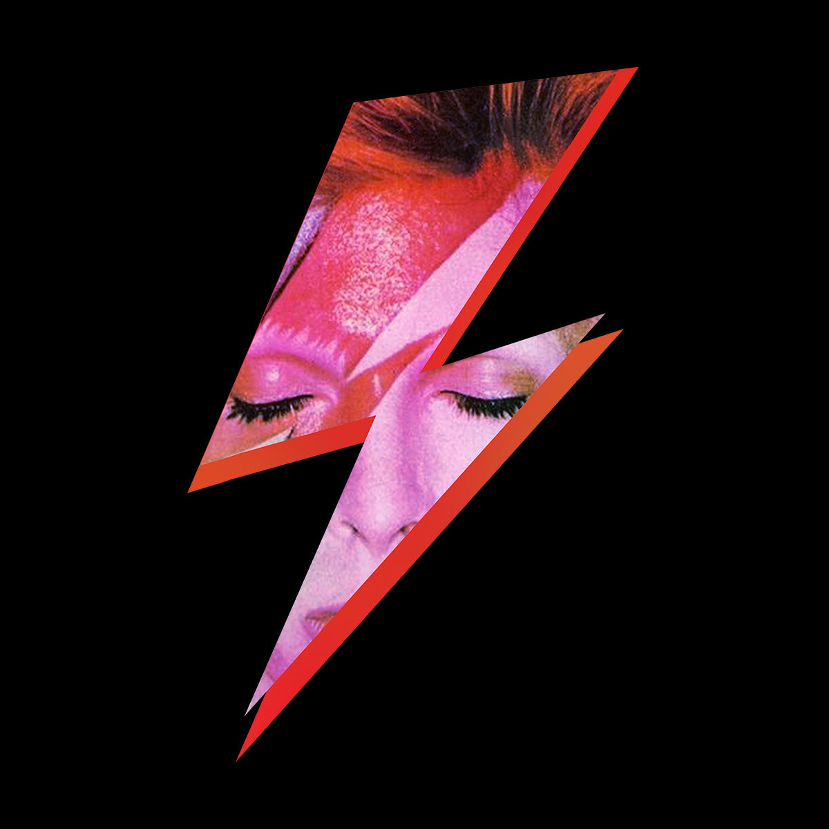 Rebel David Bowie Ziggy Stardust Starman Print Music Rock Gift Men Women Unisex T-shirt - Kuzi Tees