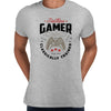 Mens Gaming T-Shirt Old School Gamer Retro Video Game Reckless Player Unisex T-Shirt - Kuzi Tees