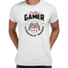 Mens Gaming T-Shirt Old School Gamer Retro Video Game Reckless Player Unisex T-Shirt - Kuzi Tees