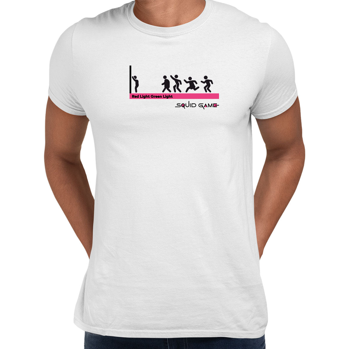 Squid Game Red Light Green Light Tee New Netflix Movie Drama Unisex T-Shirt - Kuzi Tees