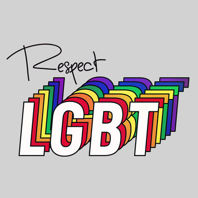 Respect LGBT Community Rainbow Gay Lesbian Festival Straight Bi Pride T-shirt - Kuzi Tees