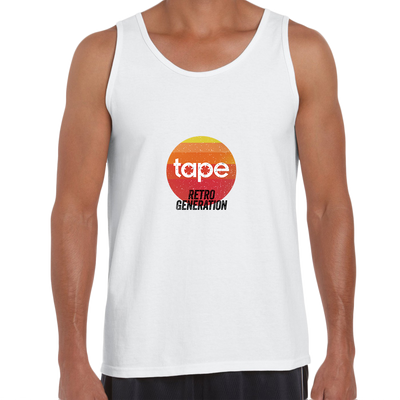 Retro Generation Tape Recorder OLD SKOOL Unisex Tank Top - Kuzi Tees