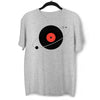 Old Fashioned Nostalgia Vinyl Record with The Planets Minimal Art T-shirt - Kuzi Tees