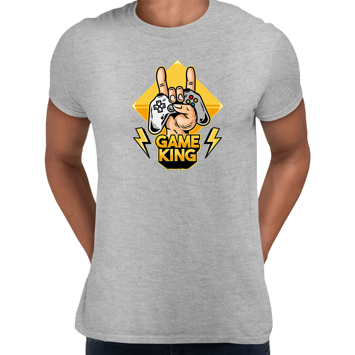 Retro Game 80's Collection Five Game King Typography Unisex T-shirt - Kuzi Tees