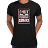 Retro Game 80's Collection Seven 8 Bit games Typography Unisex T-shirt - Kuzi Tees