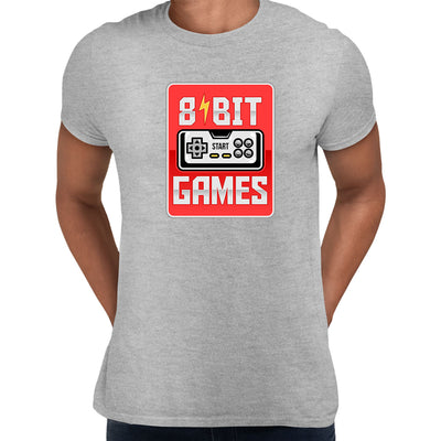 Retro Game 80's Collection Seven 8 Bit games Typography Unisex T-shirt - Kuzi Tees