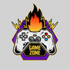 Retro Game 80's Collection Ten Game Zone Typography Unisex T-shirt - Kuzi Tees