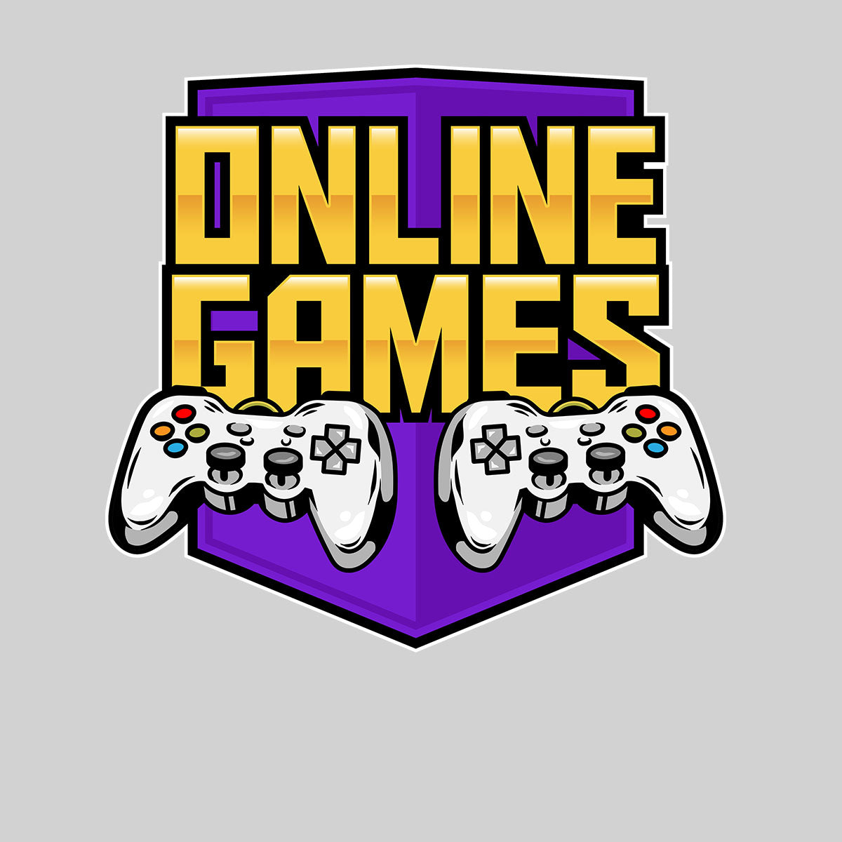 Retro Game 80's Collection Three Online Games Typography Unisex T-shirt - Kuzi Tees