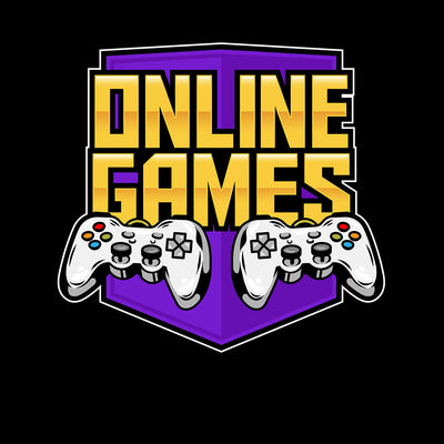 Retro Game 80's Collection Three Online Games Typography Unisex T-shirt - Kuzi Tees