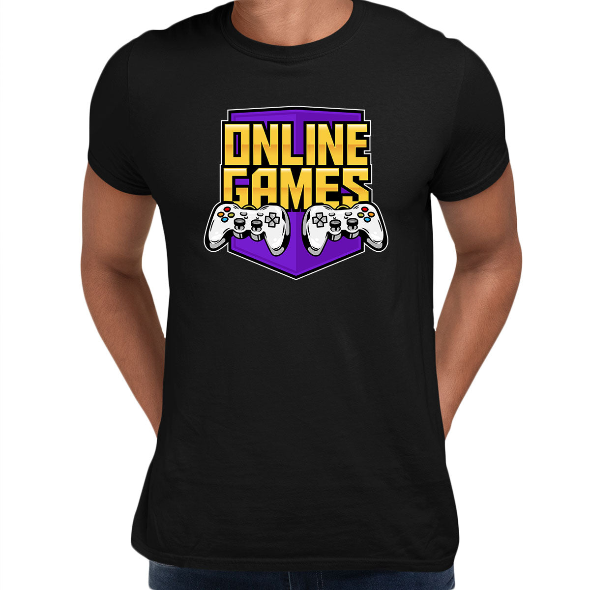 Retro Game 80's Collection Three Online Games Typography Unisex T-shirt - Kuzi Tees
