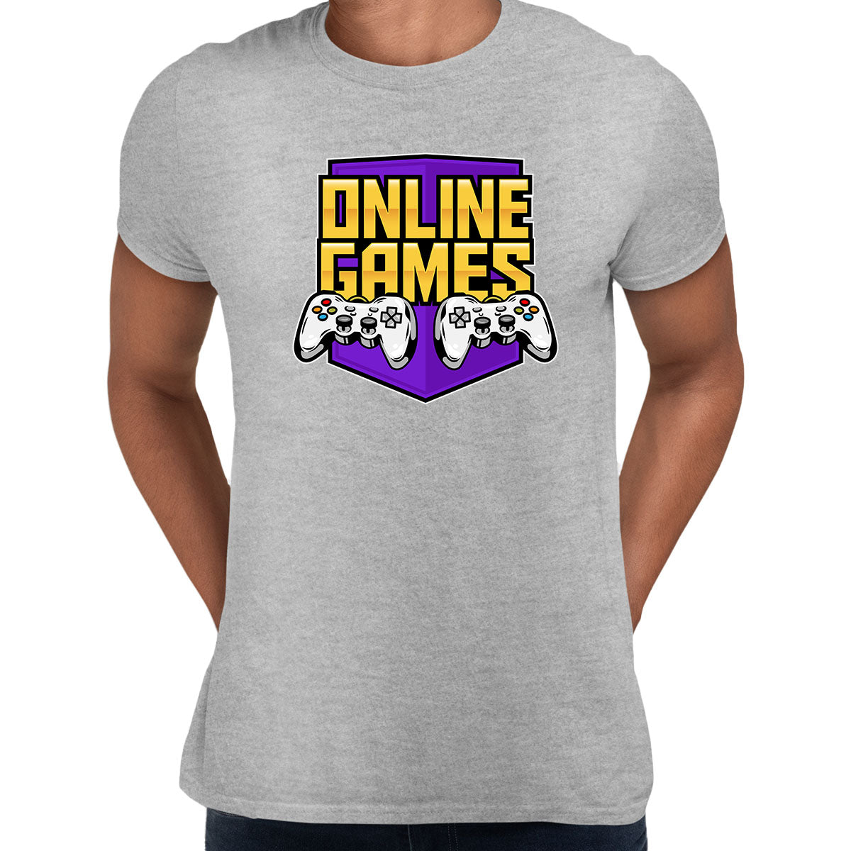 Retro Game 80's Collection Three Online Games Typography Unisex T-shirt - Kuzi Tees