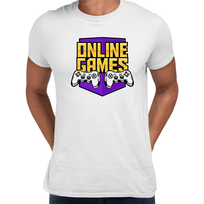 Retro Game 80's Collection Three Online Games Typography Unisex T-shirt - Kuzi Tees