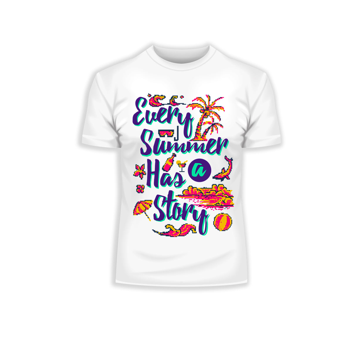 Retro Every Summer Has A Story T-Shirt - Kuzi Tees