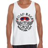 Road Race Motorcycle Helmet Tank Top - Kuzi Tees