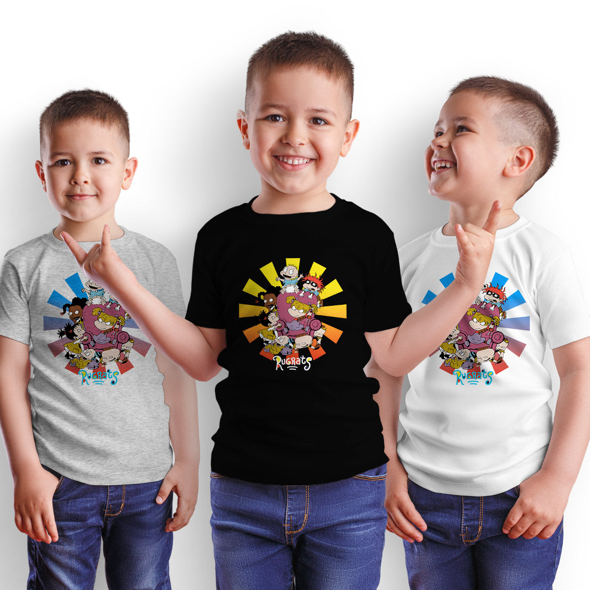 Rugrats Characters Nickelodeon TV Show Kids T-shirt