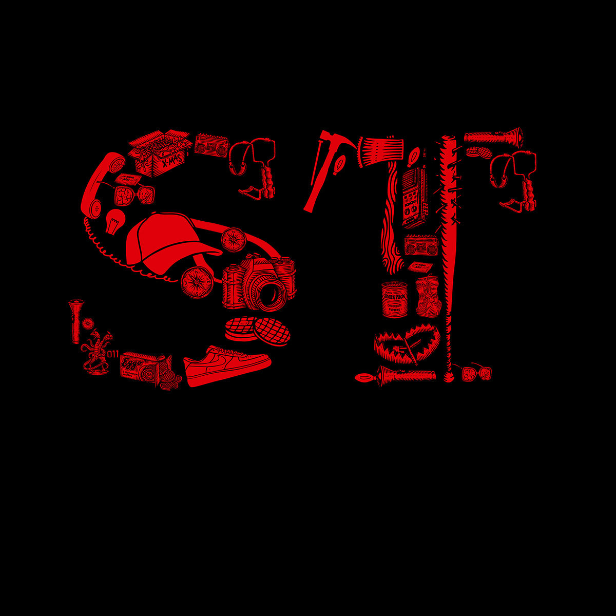 Stranger Things Symbols Eleven t-Shirt Movie Kids T-Shirt - Kuzi Tees