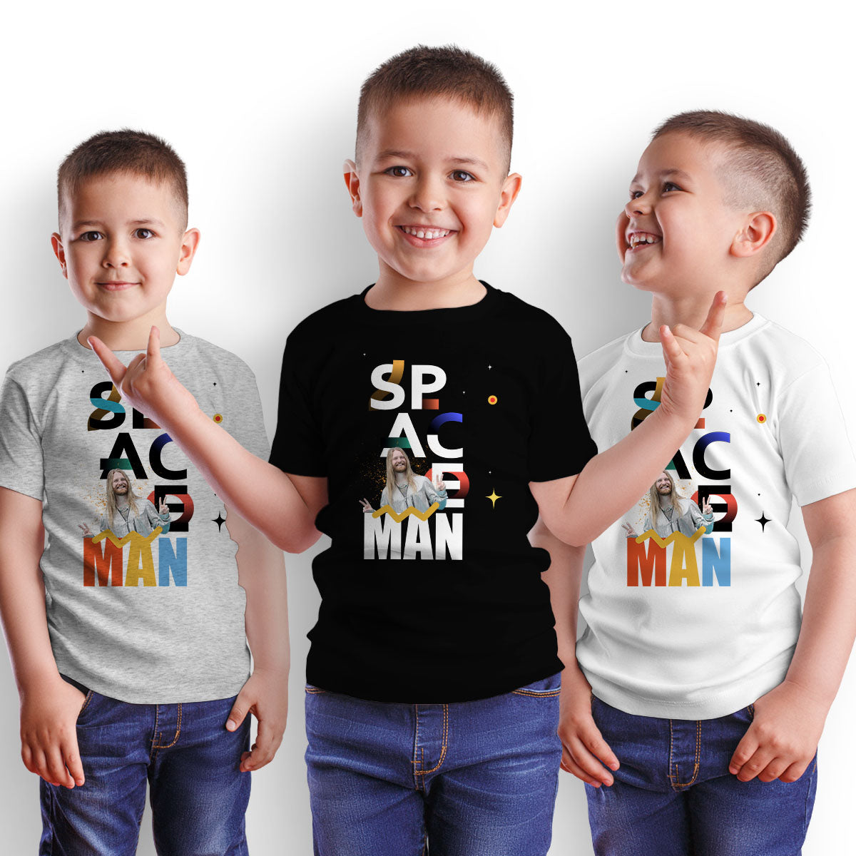 Sam Ryder Space Man Eurovision Song Kids t-Shirt - Kuzi Tees