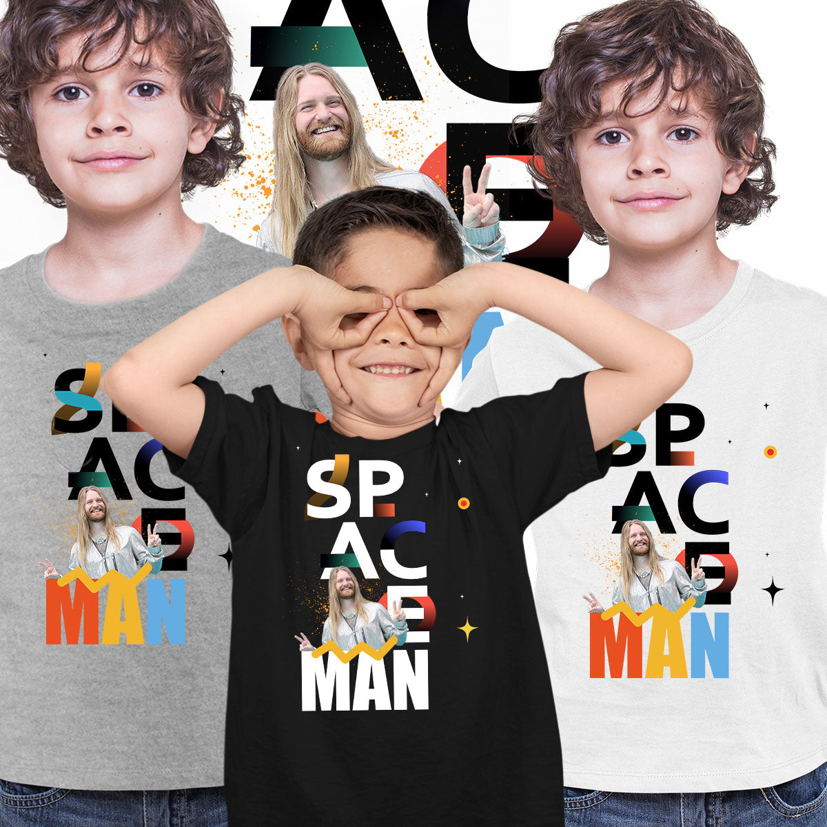 Sam Ryder Space Man Eurovision Song Kids t-Shirt - Kuzi Tees