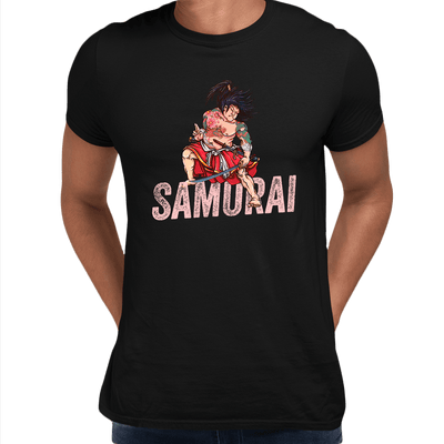 Ancient Hero T-Shirt Samurai Ronin Spirit Japanese Unisex Mens T-shirt - Kuzi Tees