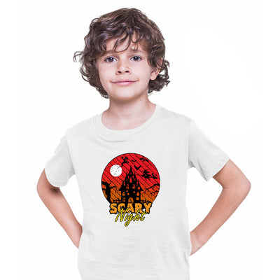 Scary Night Amazing festive Halloween t-shirts collection T-shirt for Kids - Kuzi Tees