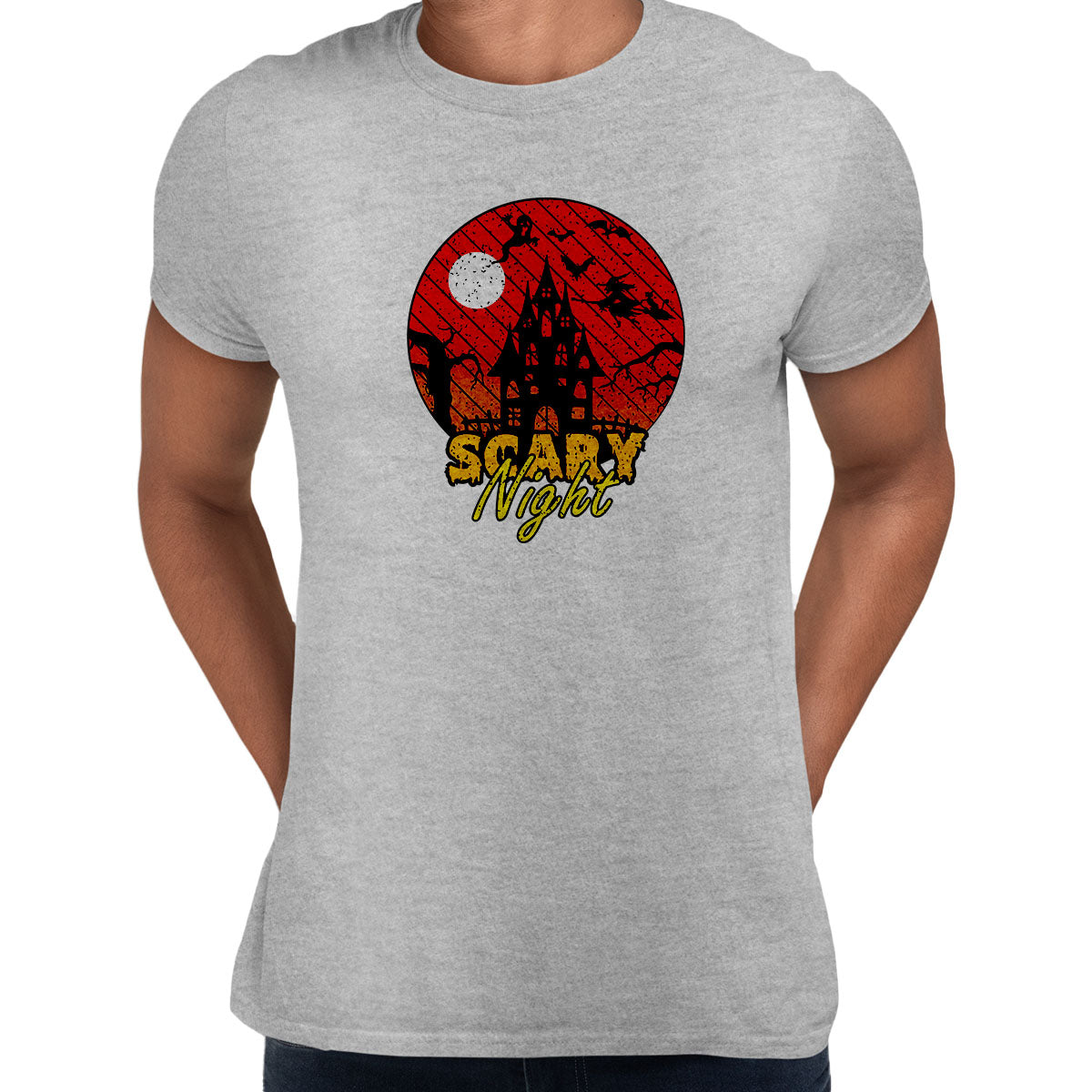 Scary Night Amazing festive Halloween t-shirts collection Unisex T-shirt - Kuzi Tees