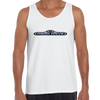 Sega-Mega Drive Black White Grey Computer Unisex Tank Top OLD SKOOL - Kuzi Tees