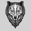 Silver Wolf A Legendary Creature of Native American Lore Unisex T-shirt - Kuzi Tees