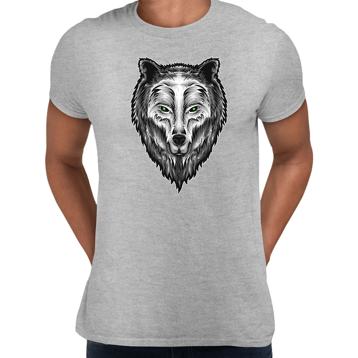 Silver Wolf A Legendary Creature of Native American Lore Unisex T-shirt - Kuzi Tees