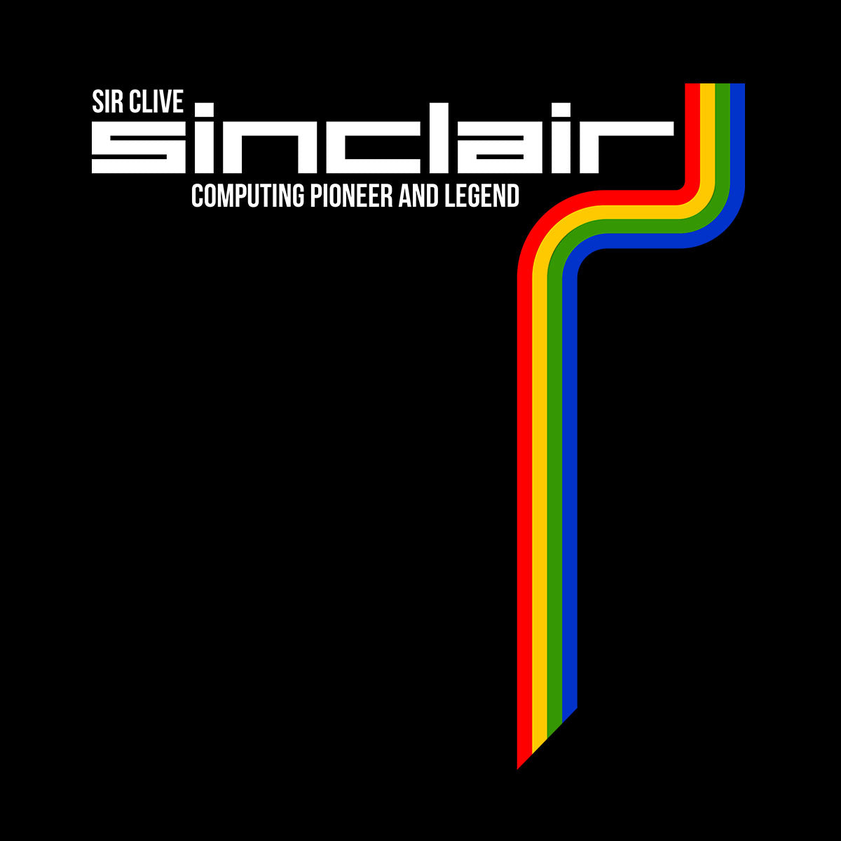 RIP Sir Clive Sinclair Computing pioneer and legend Unisex T-shirt - Kuzi Tees
